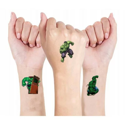 Tatuaże Dla Dzieci Zmywalne Hulk