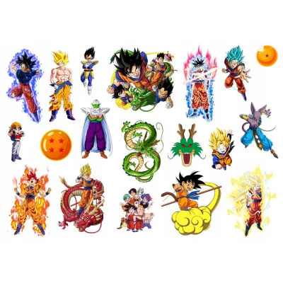 Tatuaże Dla Dzieci Zmywalne Dragon Ball Y6