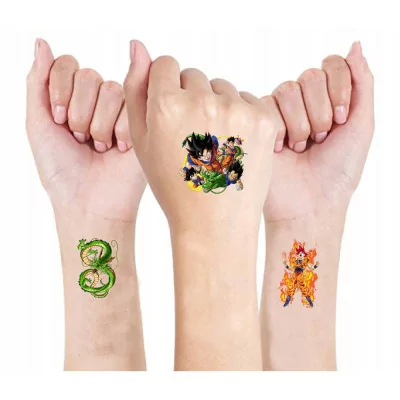 Tatuaże Dla Dzieci Zmywalne Dragon Ball Y6