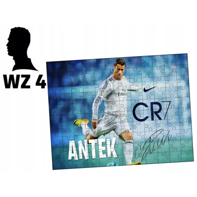 Puzzle Cristiano Ronaldo Cr7 W Pudełku 120 El