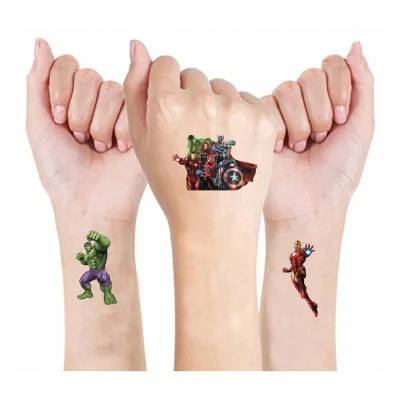 Tatuaże Dla Dzieci Zmywalne Avengers Y6