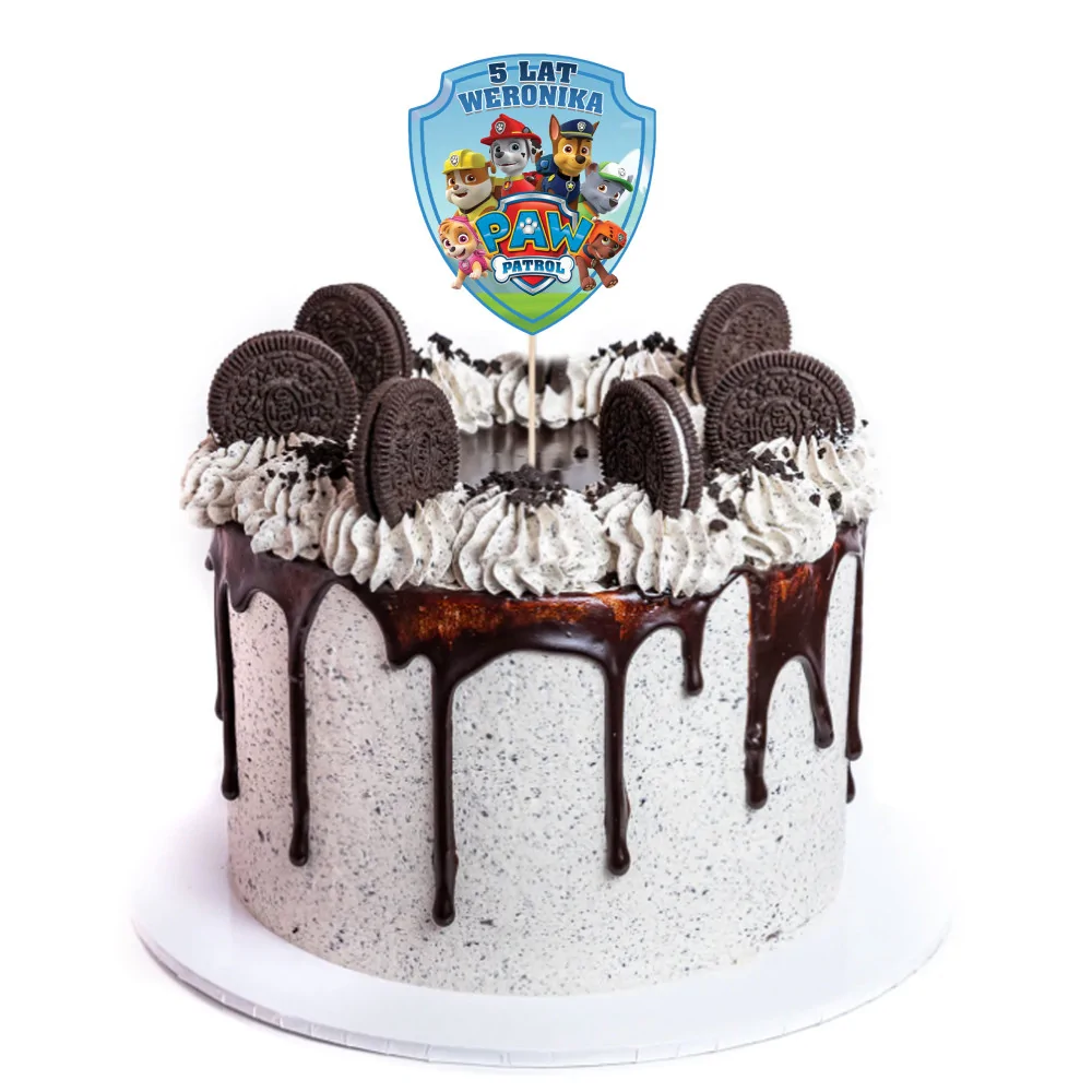 Topper Urodzinowy Na Tort Psi Patrol Z2