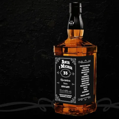 Etykieta Whisky Na Rocznica ślubu Prezent Z2