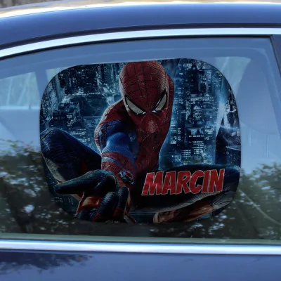 Zasłonki Przeciwsłoneczne Na Szyby Auta Spiderman Z2