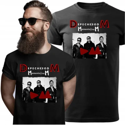 Koszulka Męska Depeche Mode Memento Koncert Y4