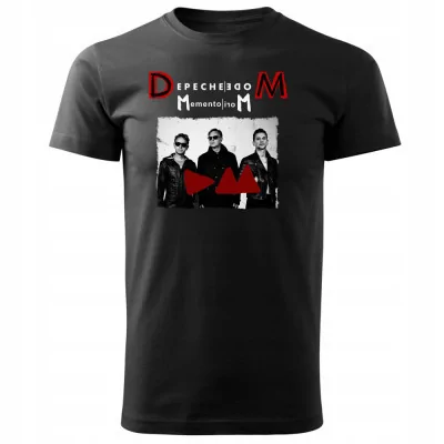 Koszulka Męska Depeche Mode Memento Koncert Y4
