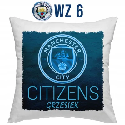 Poduszka Z Nadrukiem Manchester City Prezent Y5