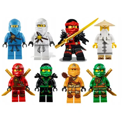 Zestaw Topper Opłatek Girlanda Lego Ninjago Z2