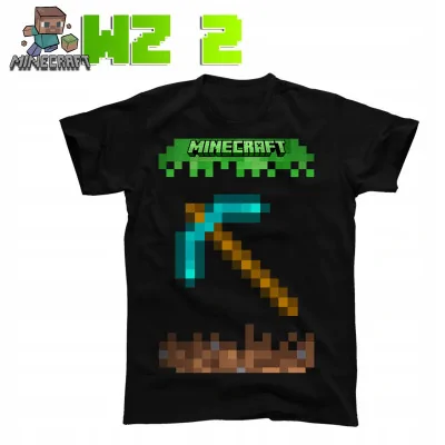 Koszulka Dziecięca Minecraft Prezent 5-6 Y4
