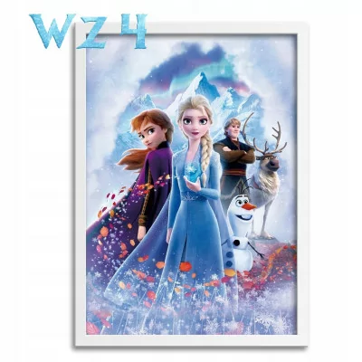 Dyplom Plakat A4 Dla Dziecka Frozen Z2