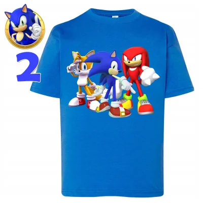 Zestaw Koszulka Kubek Sonic The Hedgehog Prezenty4
