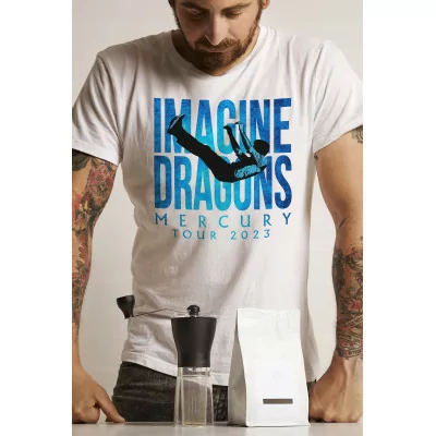 Koszulka Męsk Imagine Dragons Mercury World L Y4