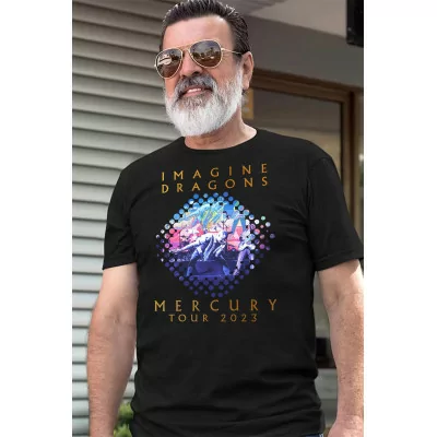 Koszulka Męska Imagine Dragons Mercury World3 L Y4