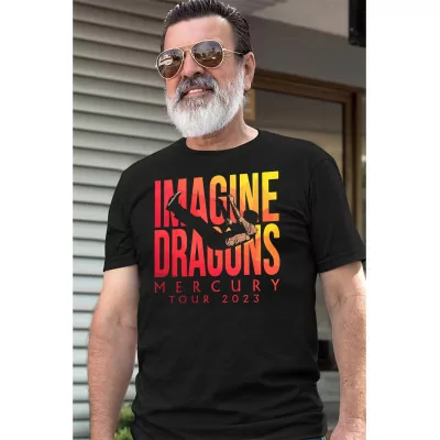 Koszulka Męsk Imagine Dragons Mercury World2 Xl Y4