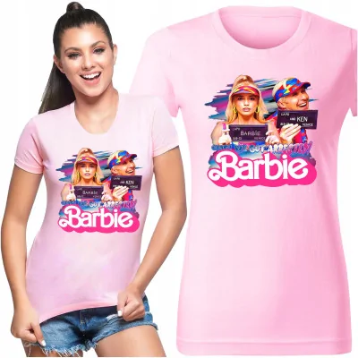 Koszulka Damska Barbie Barbi Barbenheimer8