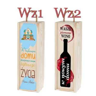Skrzynka Na Wino Prezent Na Parapetówke Z2