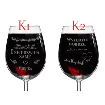 Zestaw Na Wino Kieliszek Parapetówka Prezent Z2