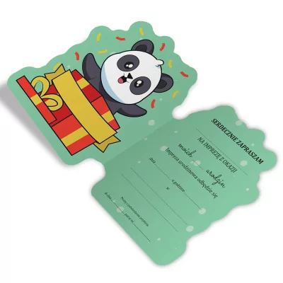 Zaproszenie Na Urodziny Panda Z2