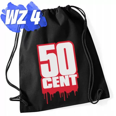 Czarny Worek Plecak Na Koncert 50 Cent The Final Lap Tour Rap Prezent Y4
