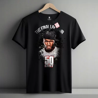 Koszulka Męska Na Koncert 50 Cent The Final Lap Tour Rap Prezent L Y4