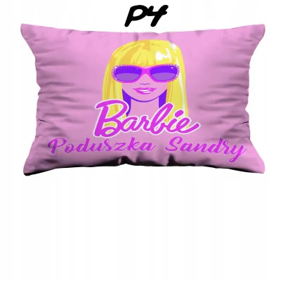 Poduszka Dla Fanki Barbie Prezent 40x60 Imię