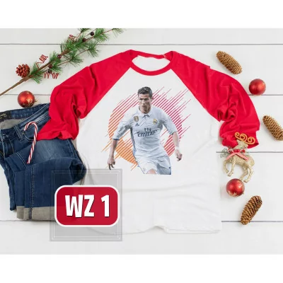 Koszulka Baseball Krótki Cristiano Ronaldo Cr7 Prezent Na Mikołajki Xl Y4