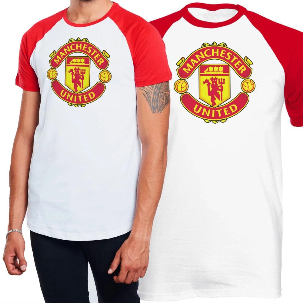 Koszulka Baseball Krótki Rękaw Manchester United Diabły Prezent M Y4