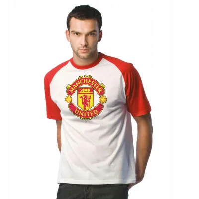Koszulka Baseball Krótki Rękaw Manchester United Diabły Prezent M Y4